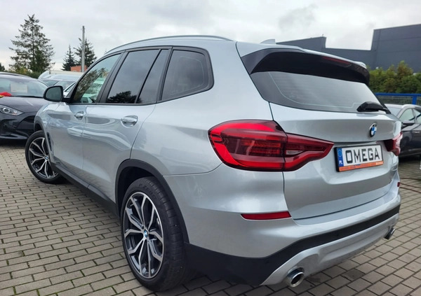 BMW X3 cena 149900 przebieg: 128000, rok produkcji 2021 z Łazy małe 154